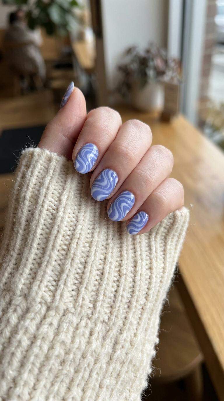 Periwinkle Swirl Patterns