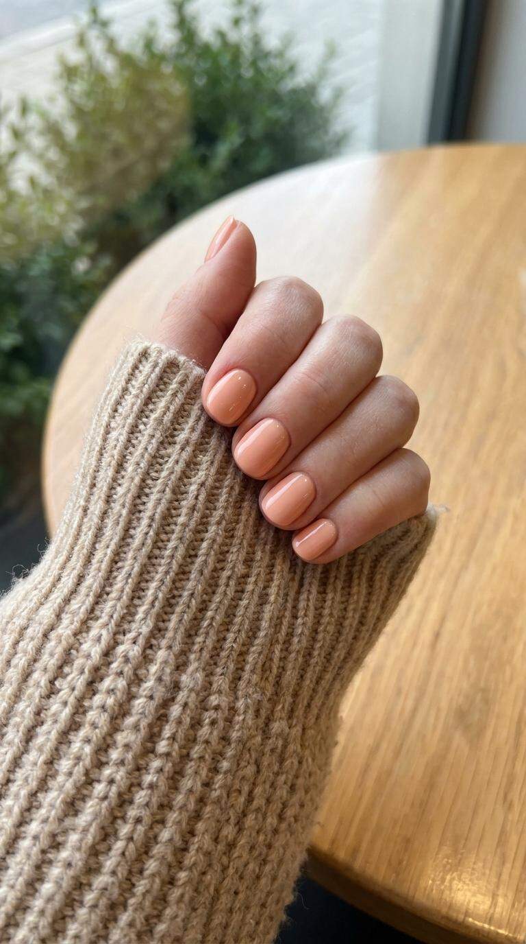 Soft Peach Gel Polish