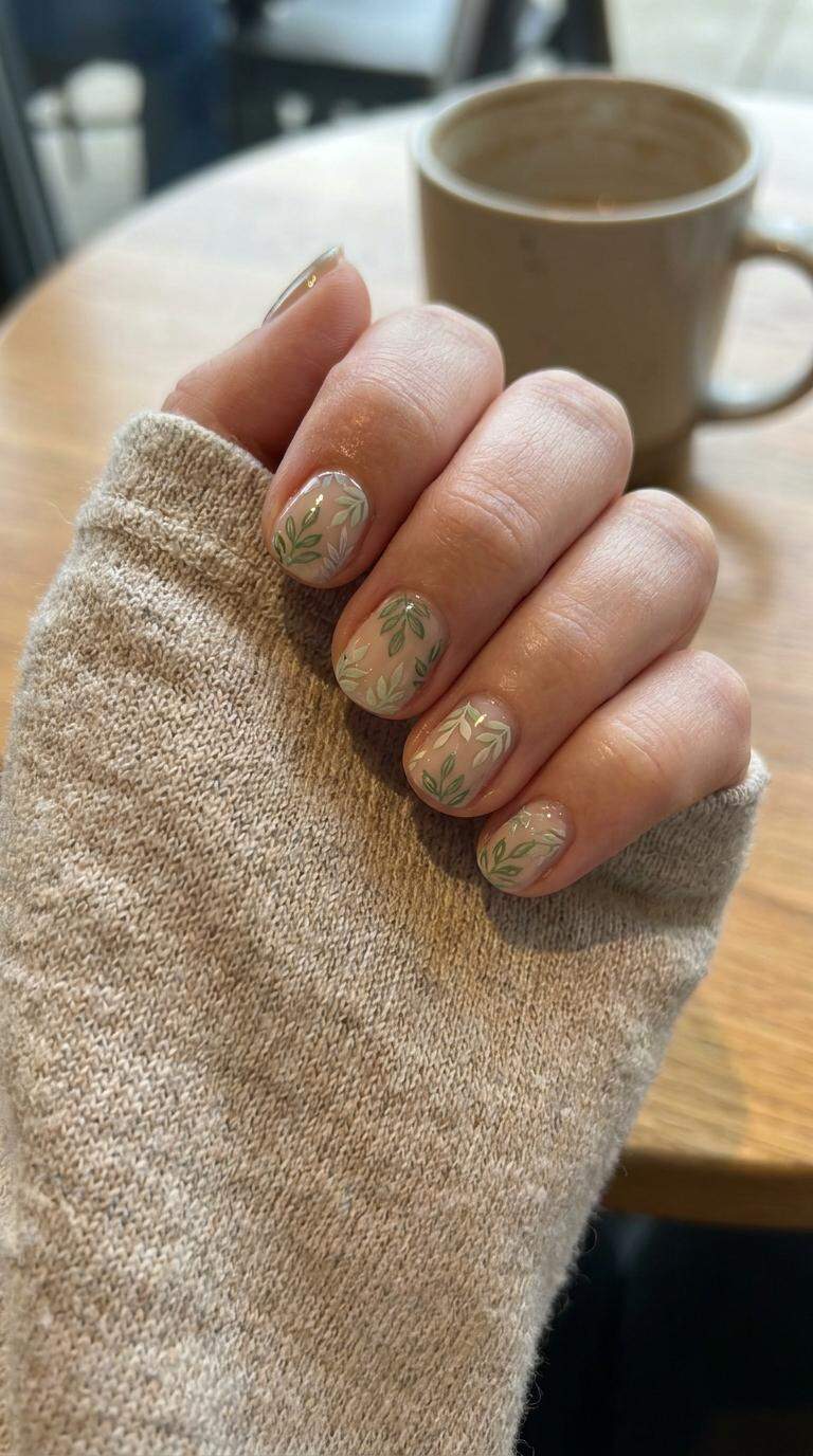 Spring Leaf Stamping