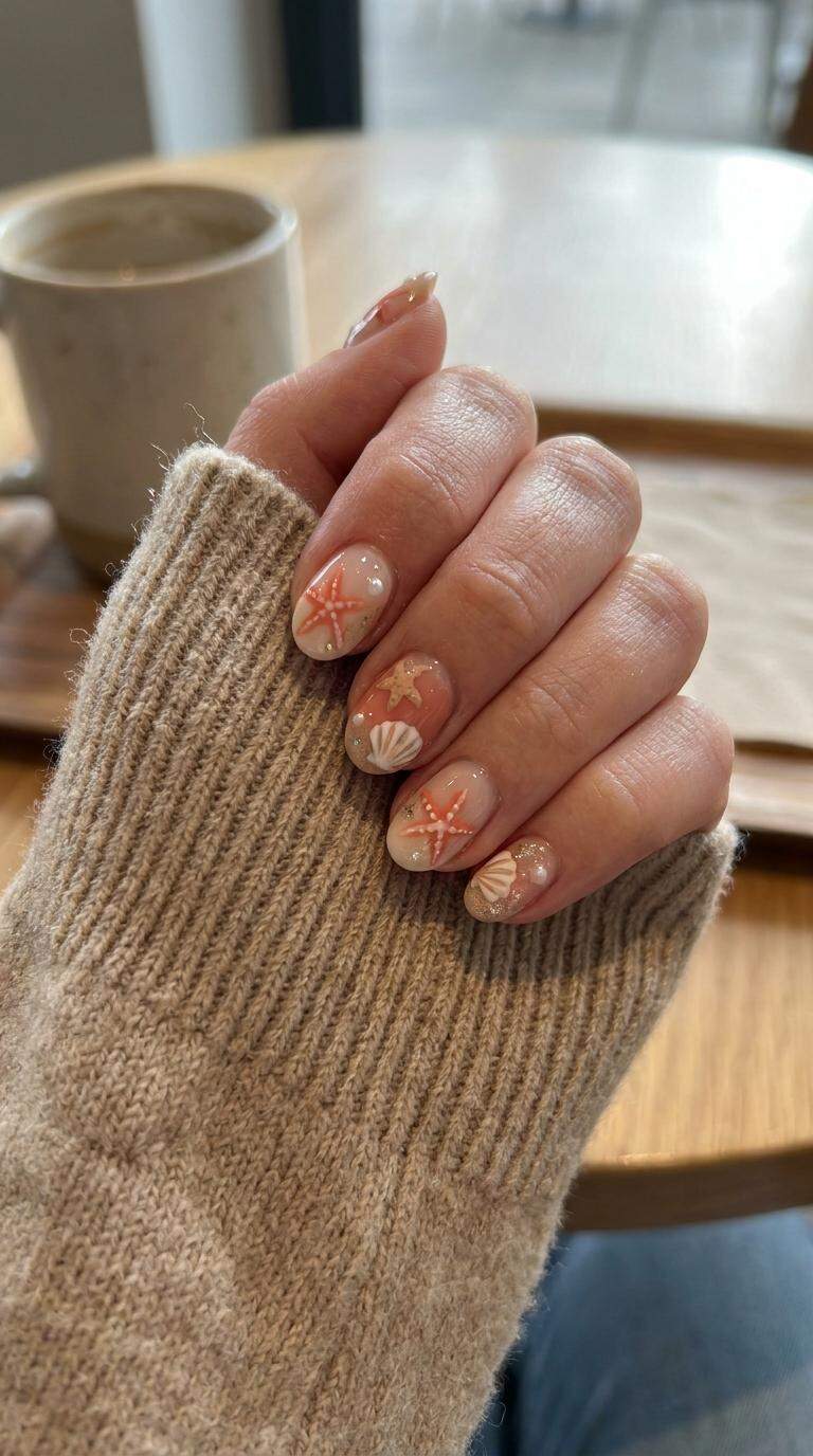Starfish and Seashell