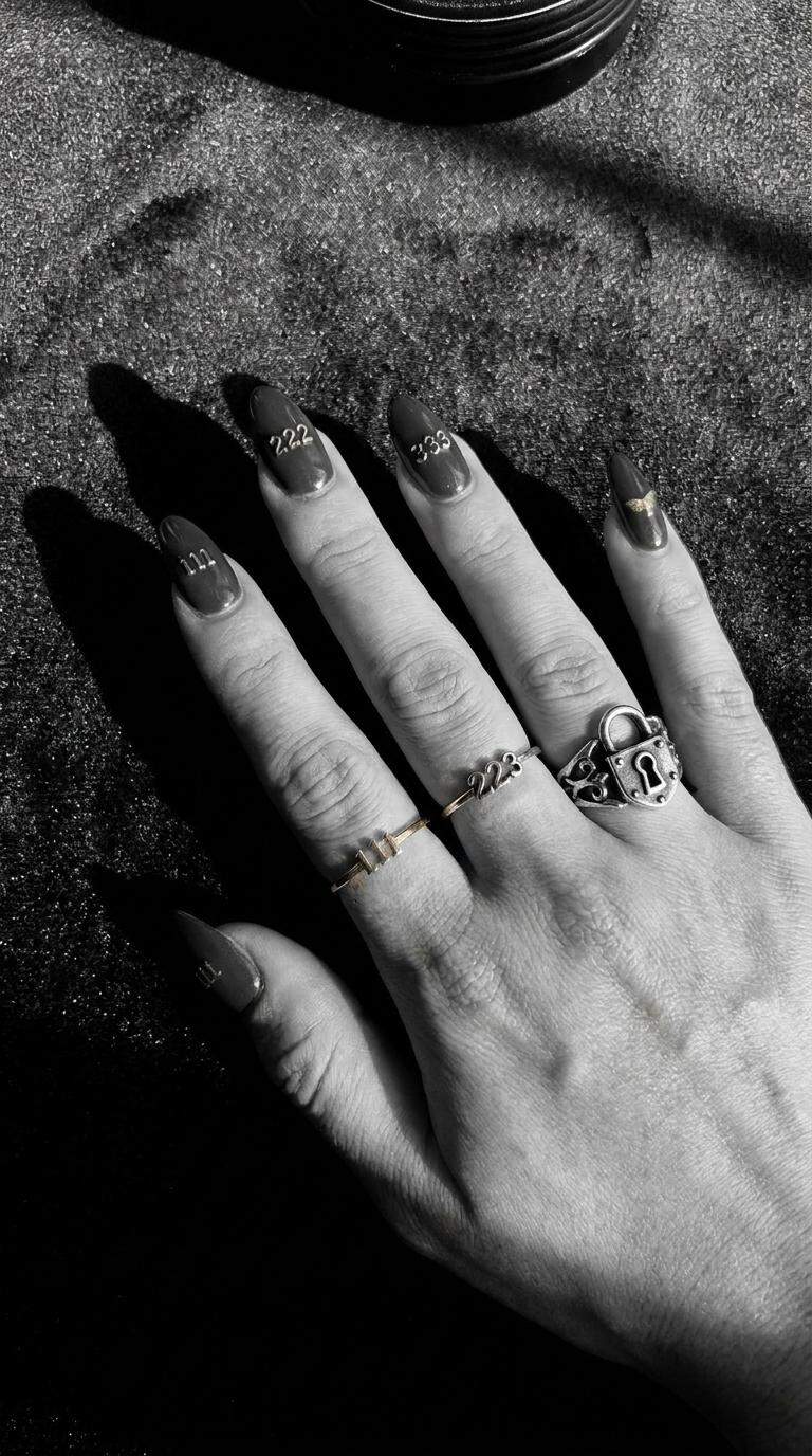 Sterling Silver Gothic Lock
