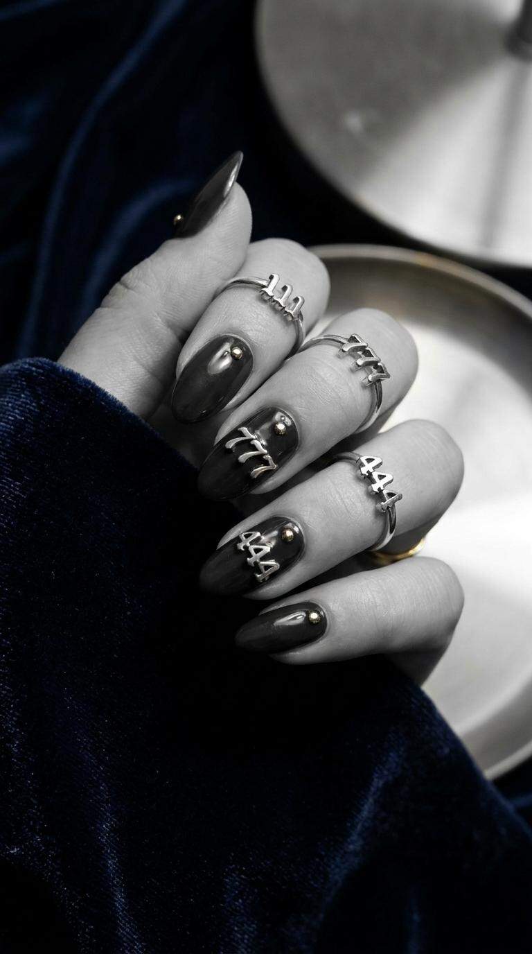 Sterling Silver Minimalist Gothic Rings