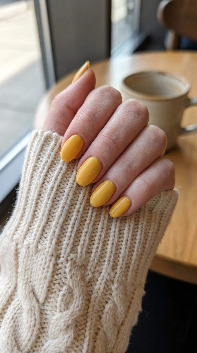 Sunflower Yellow Gel Tips