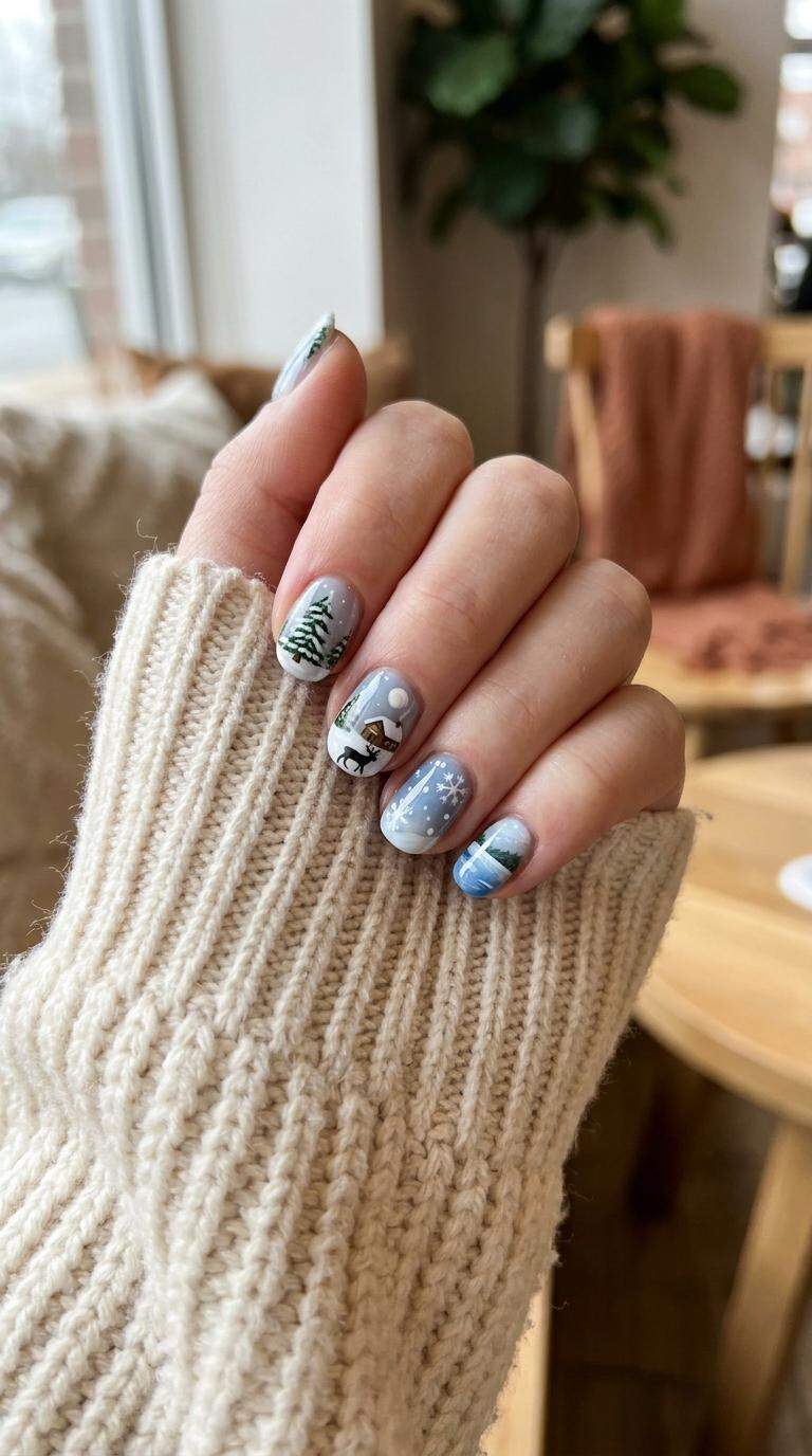 Winter Wonderland Scene