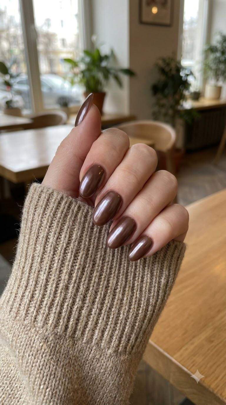 Brown Pearl Ovals