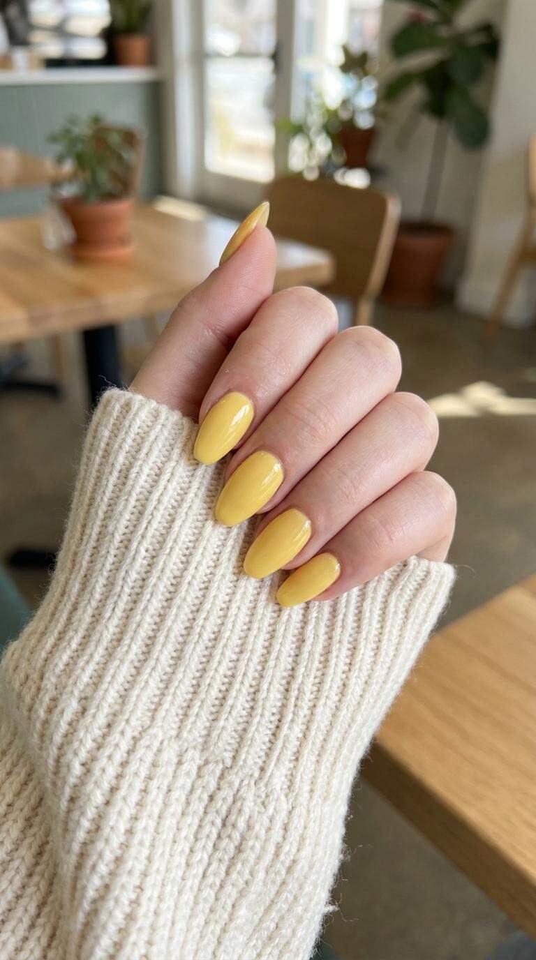 Daffodil Yellow Gel Tips