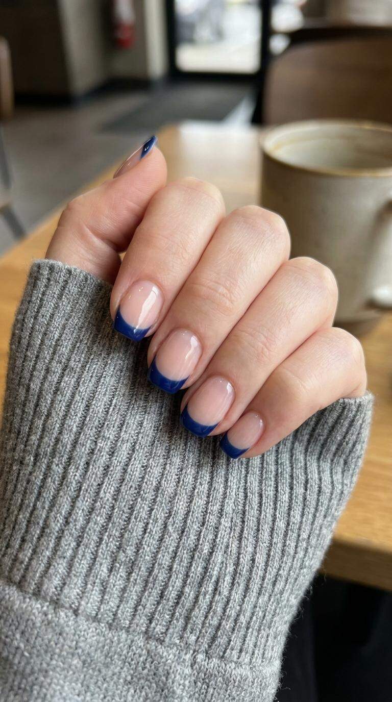 13 Celestial Blue Nail Art Designs for Evening Glam