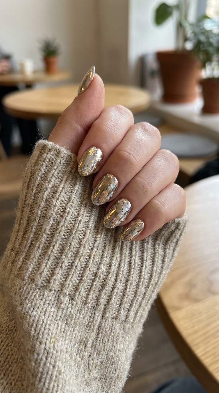 Foil Chrome Nail Polish in