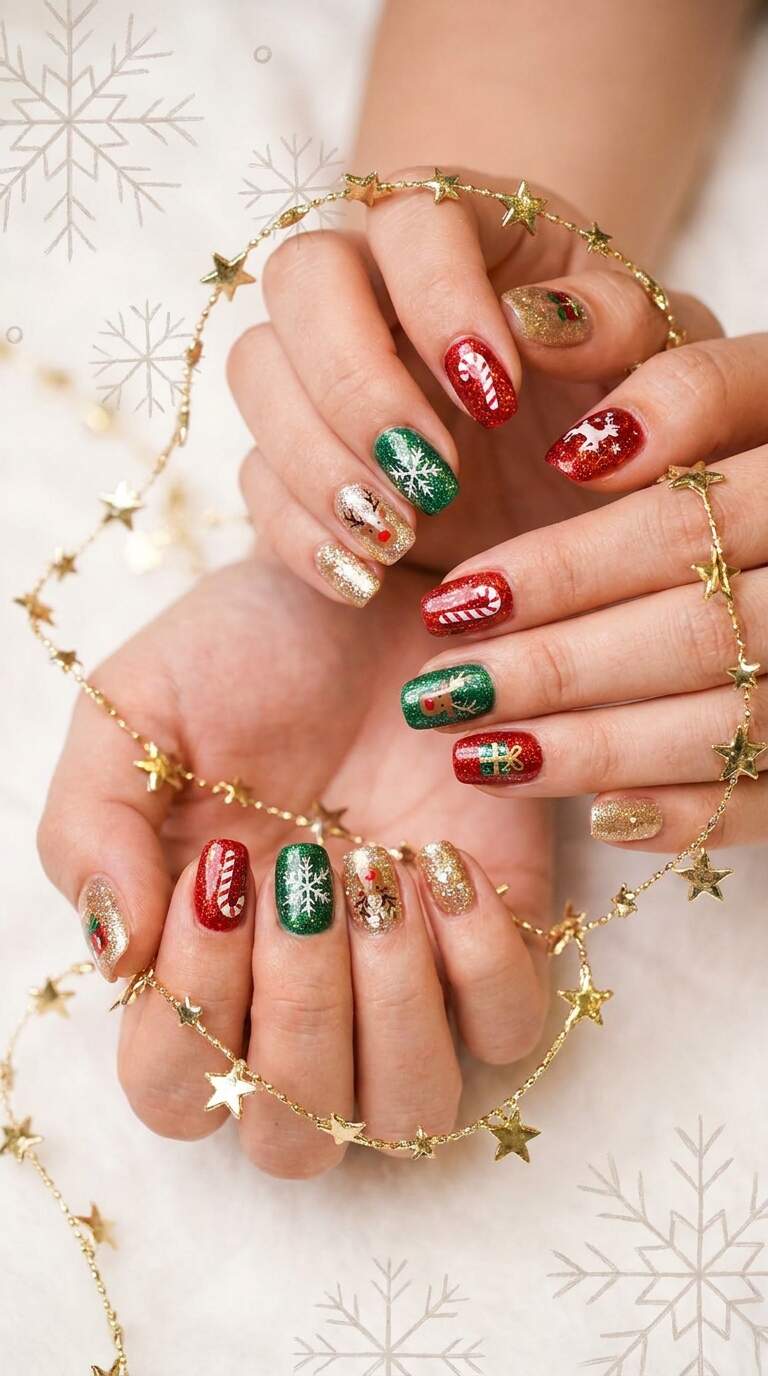 Gold Star Garland