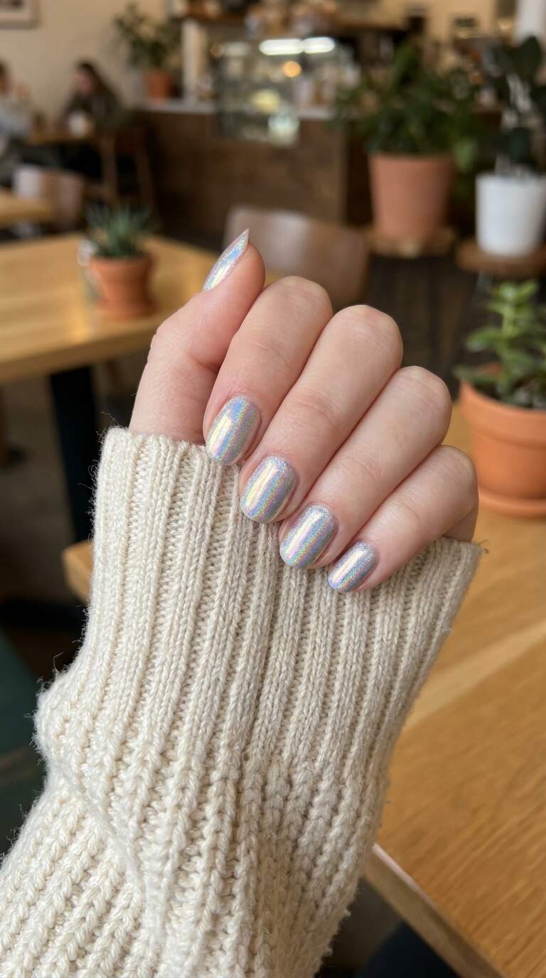 Holographic Nails