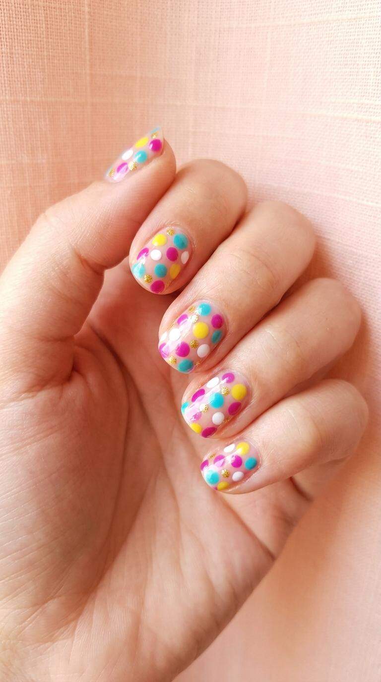 Honey Dot Gold Accents