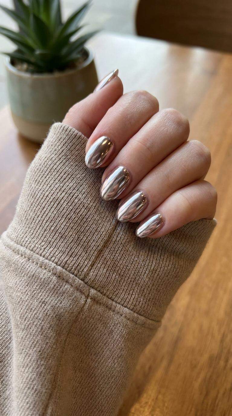 Metallic Chrome Accents