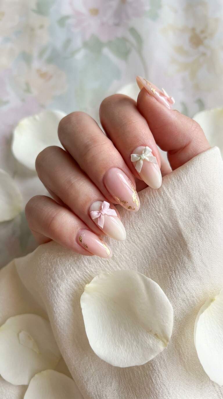 Mini Satin Bow Nail