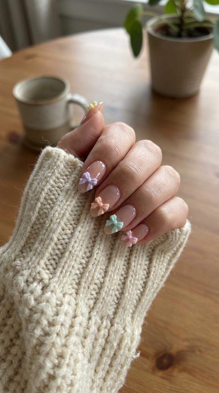 Miniature Bow Nailed Tips