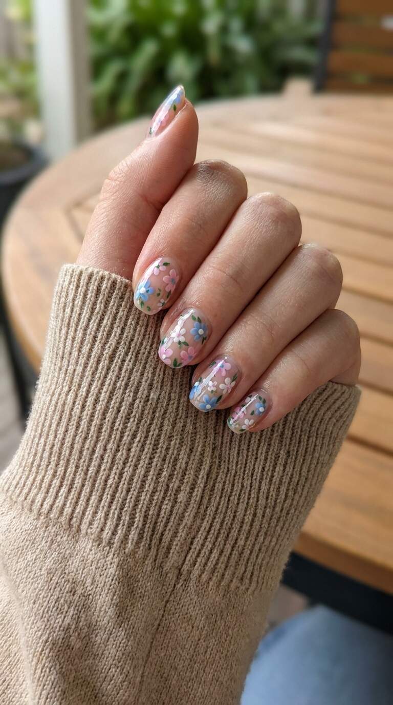 Nail Art Flowers