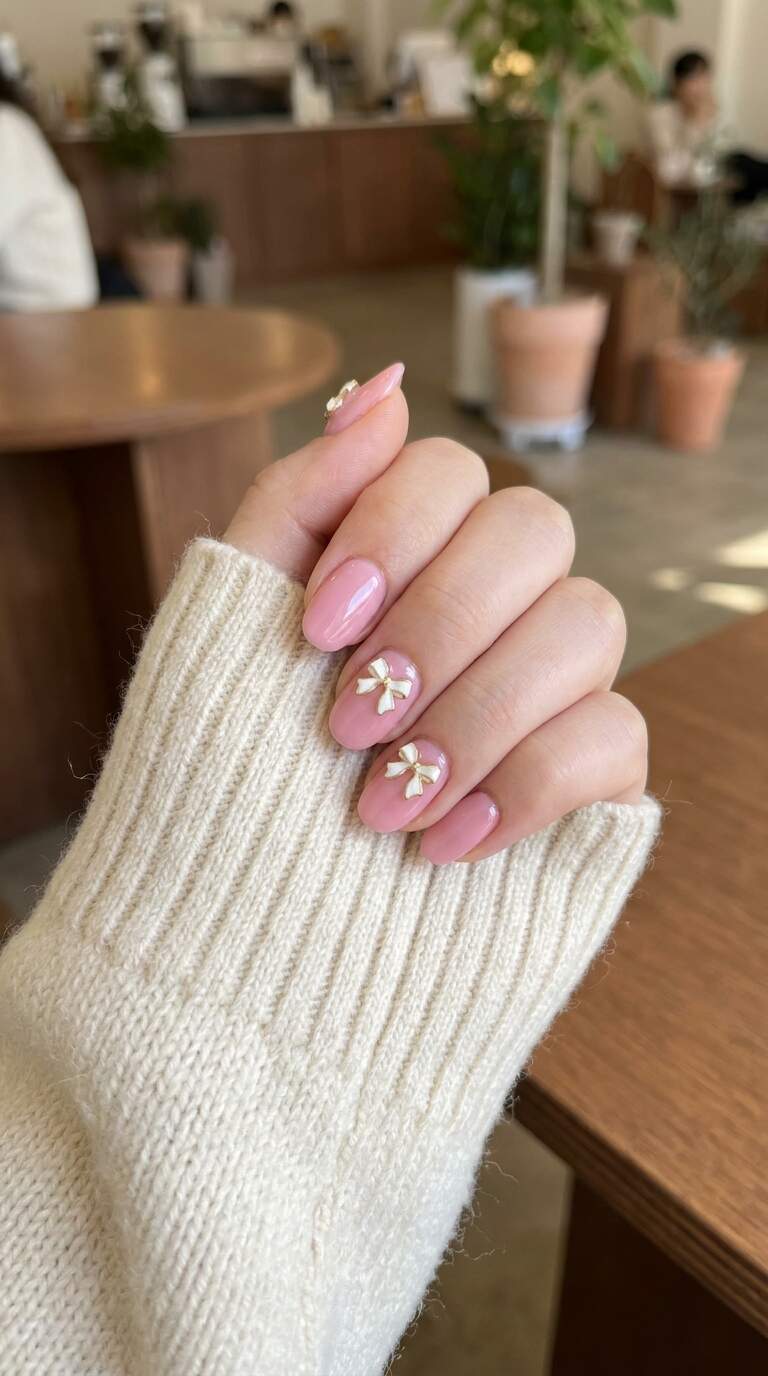 Nail Bow Charm