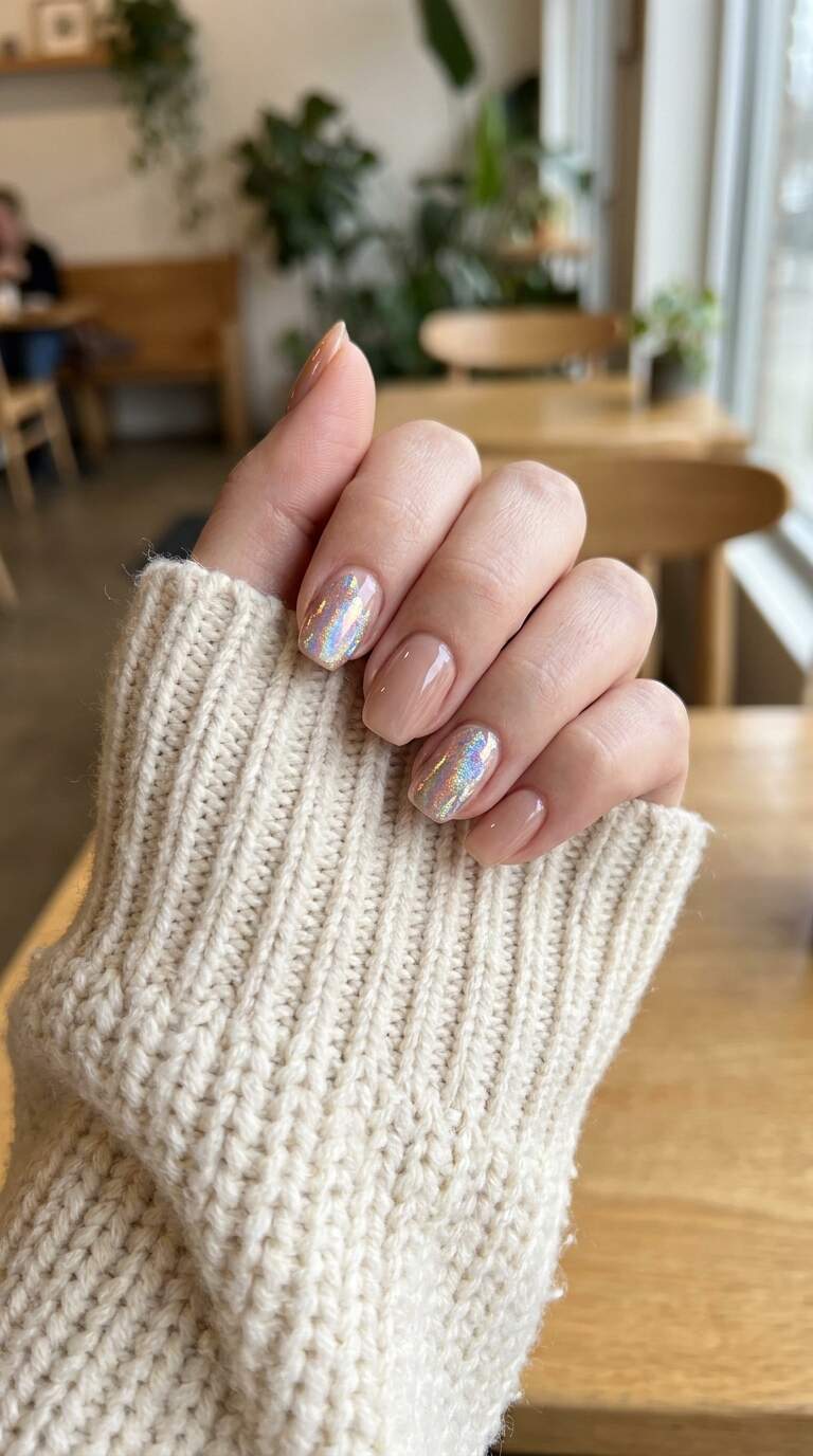 Nude Base with Hologram