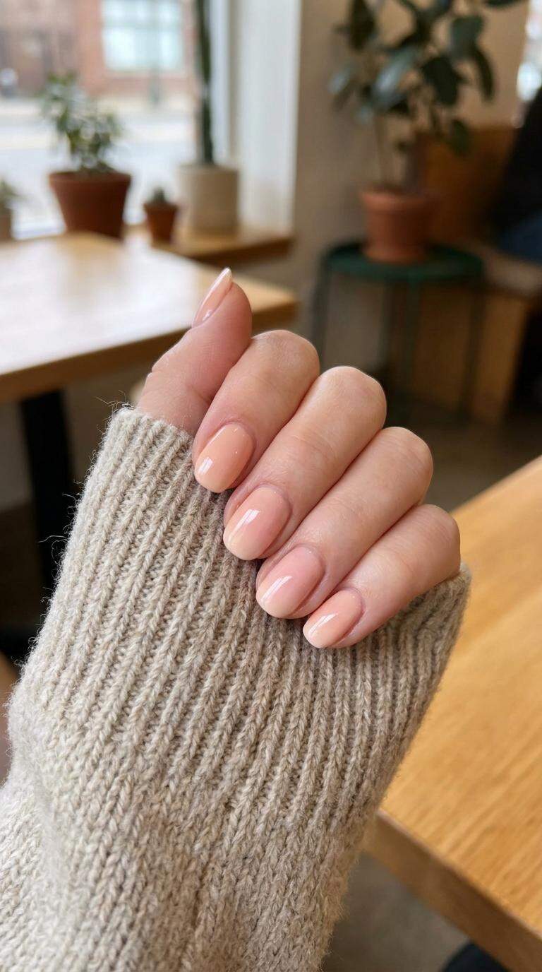 Ombre Effect Nails in Soft