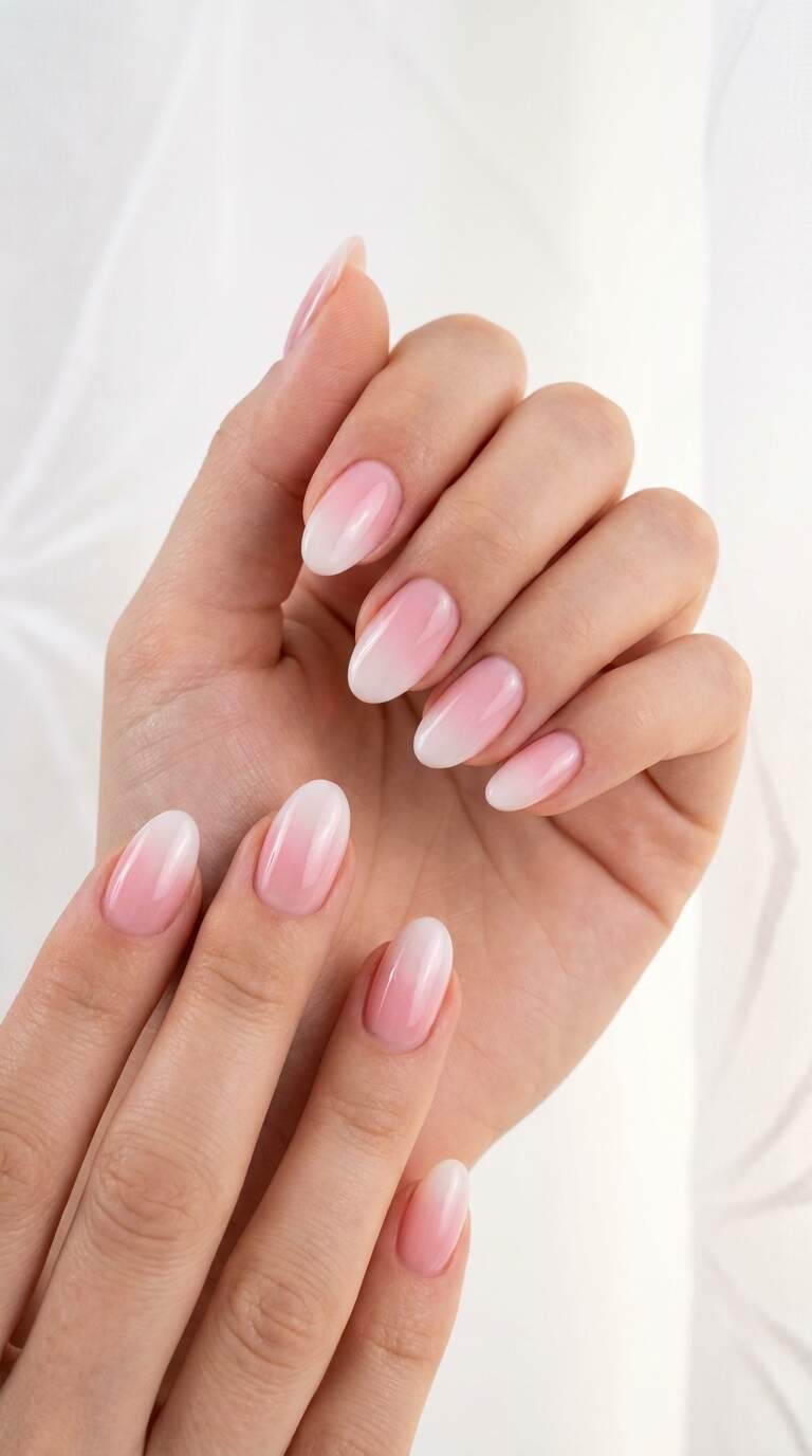 Oval Tip Ombre