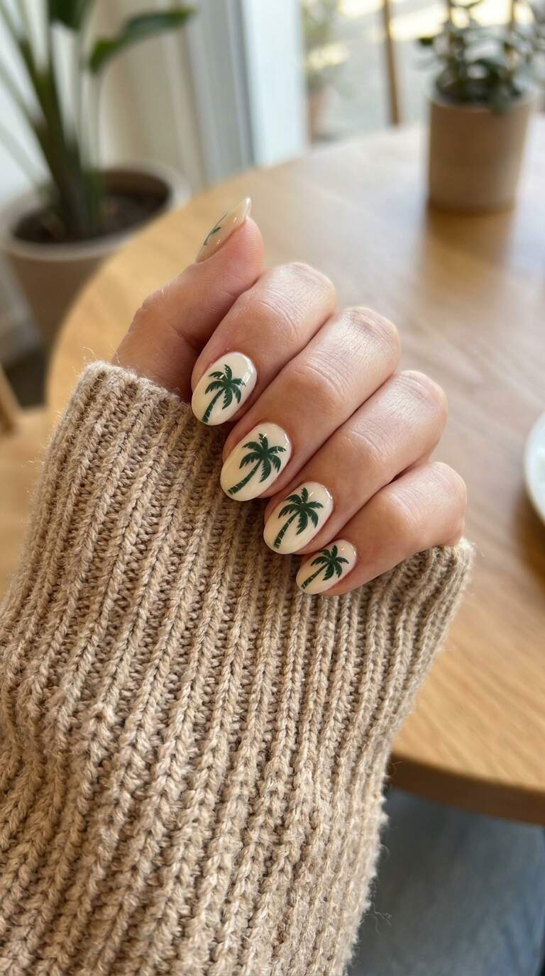 Palm Tree Stencil