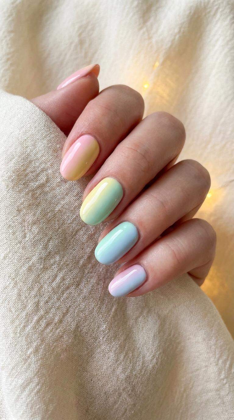 Pastel Rainbow Hues