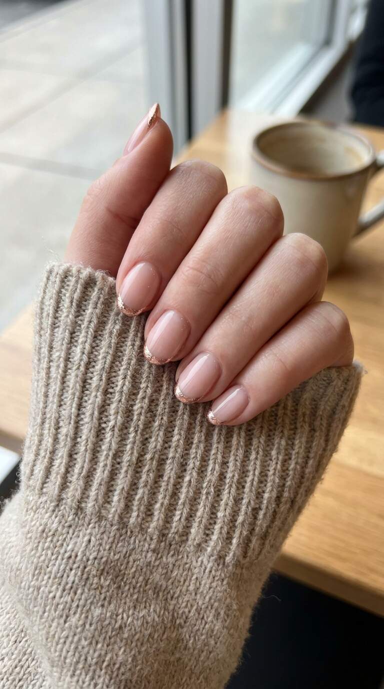 Petite Rose Gold Tips