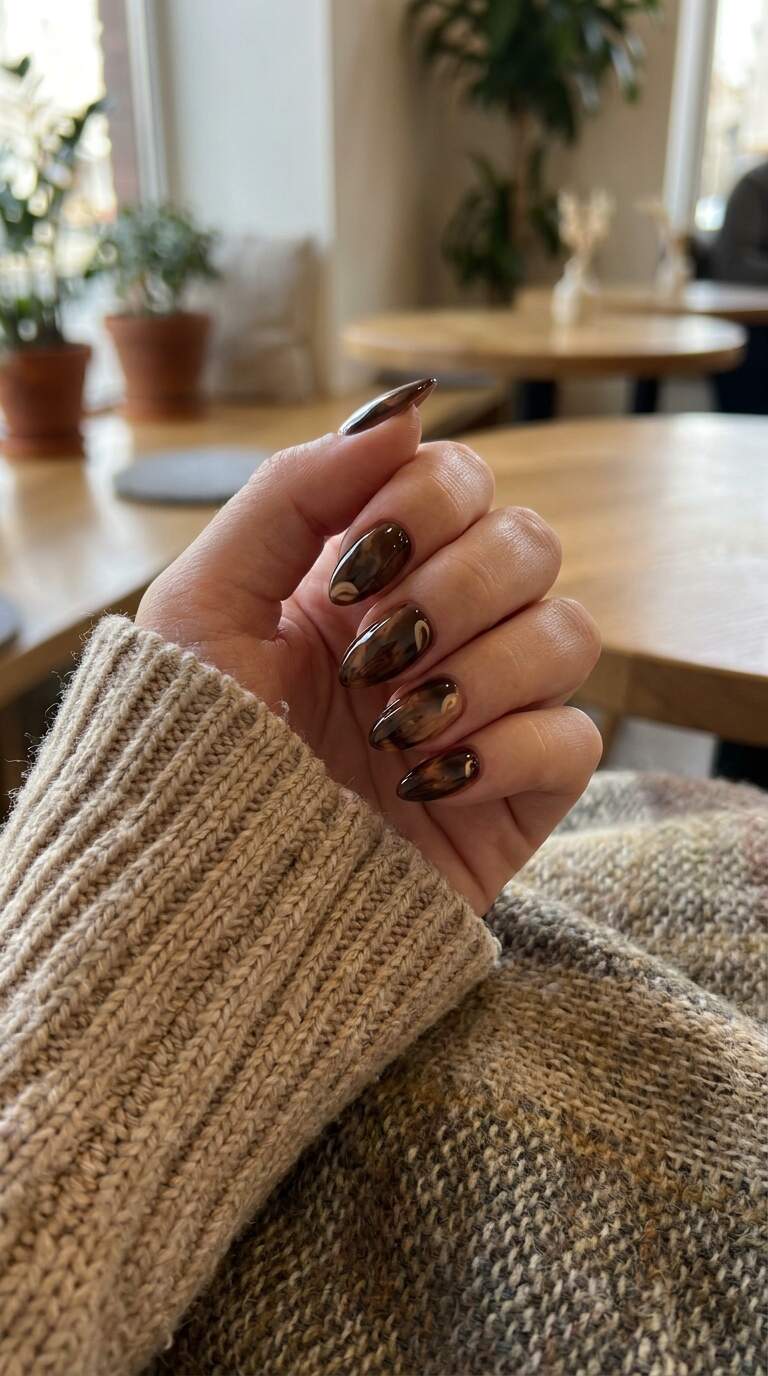 Rich Coffee Almond Polish