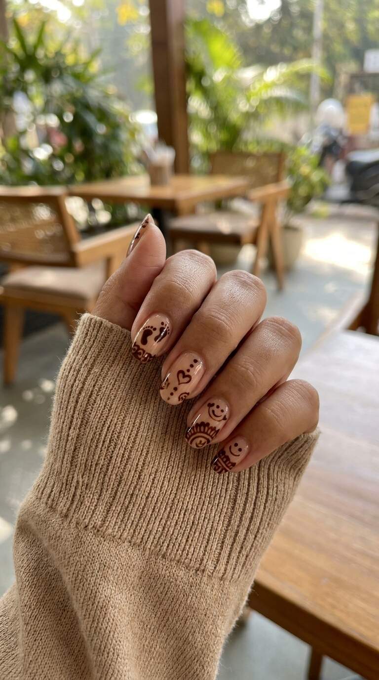 13 Unique Nail Art Designs with Hidden Messages