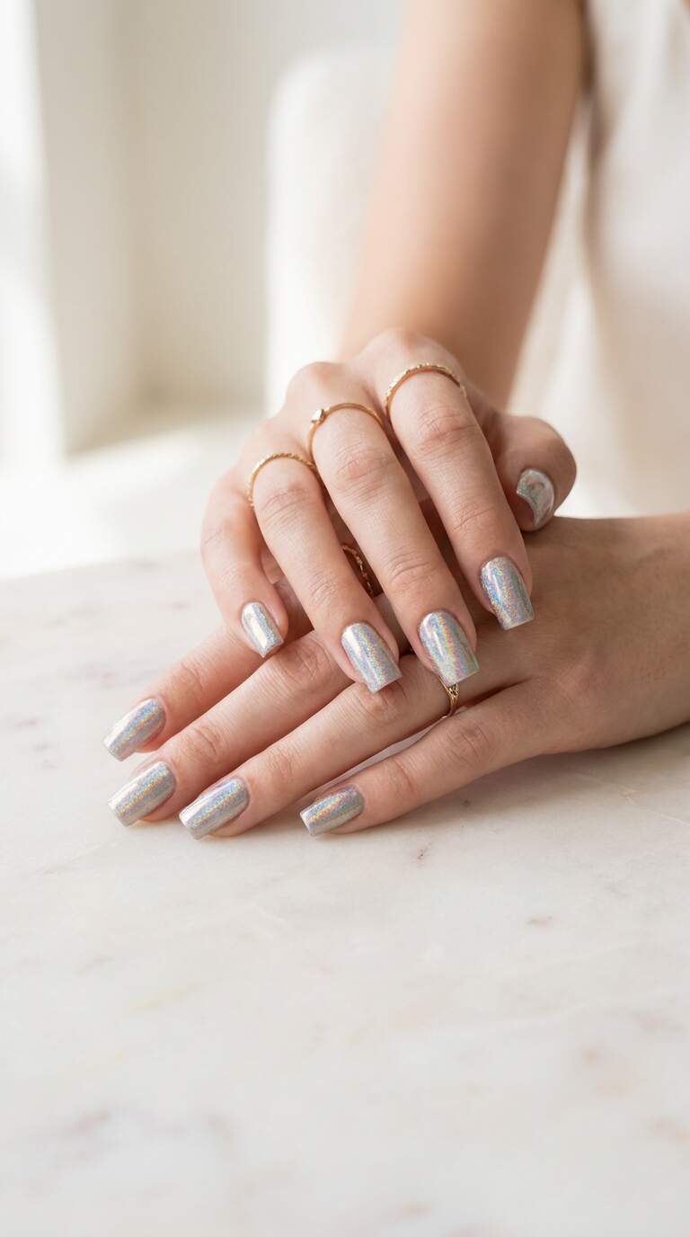 Square Cut Holographic