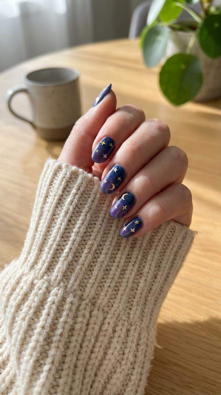 Star-Inspired Nail Art