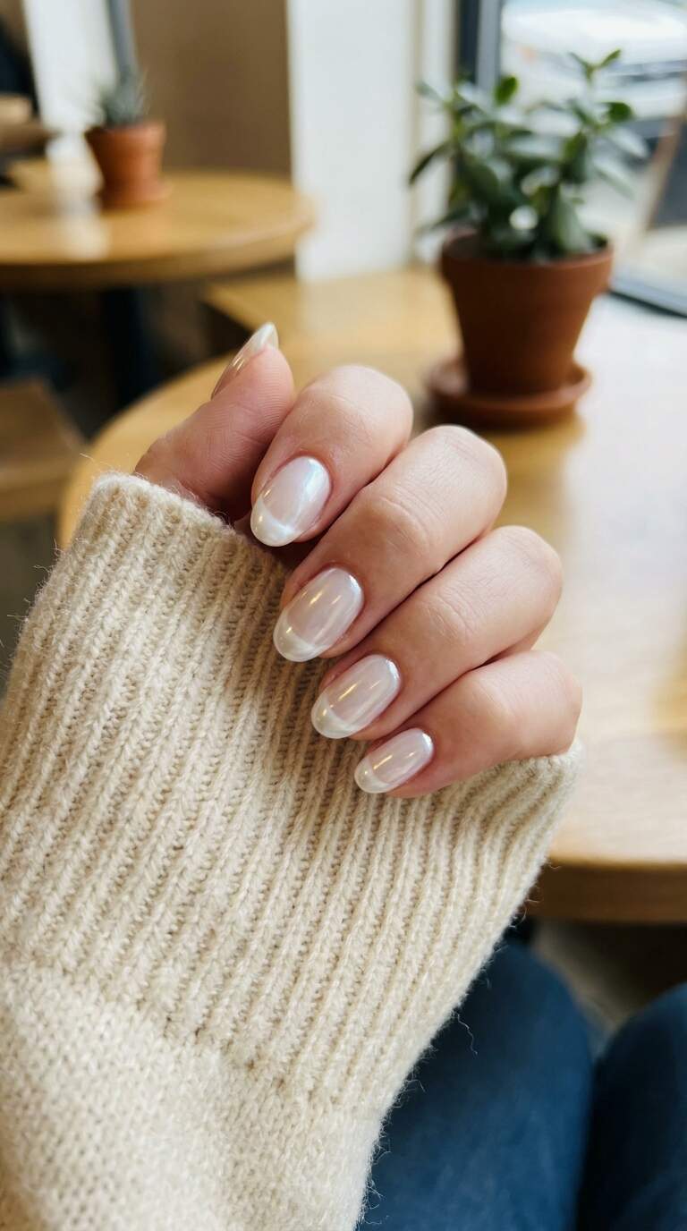 White Pearl Nail Tips