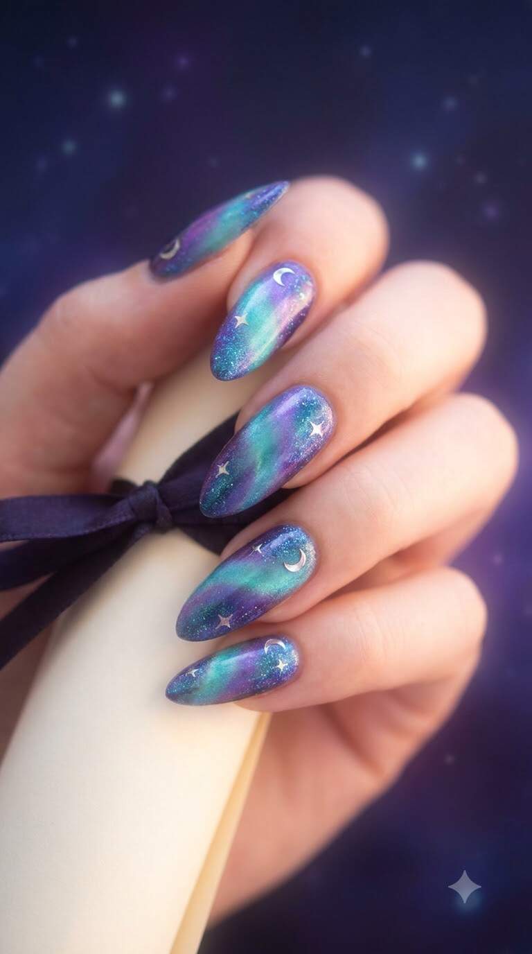 Aurora Borealis Swirl