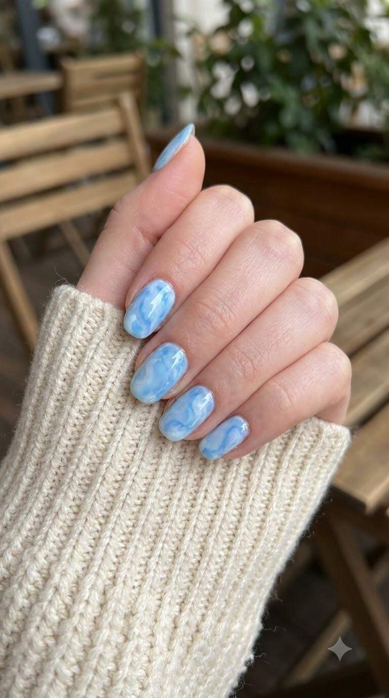 Baby Blue Watercolor