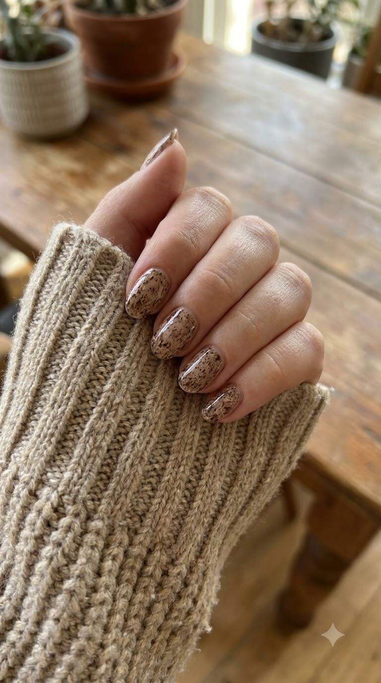 Coconut Shell Nail Designs