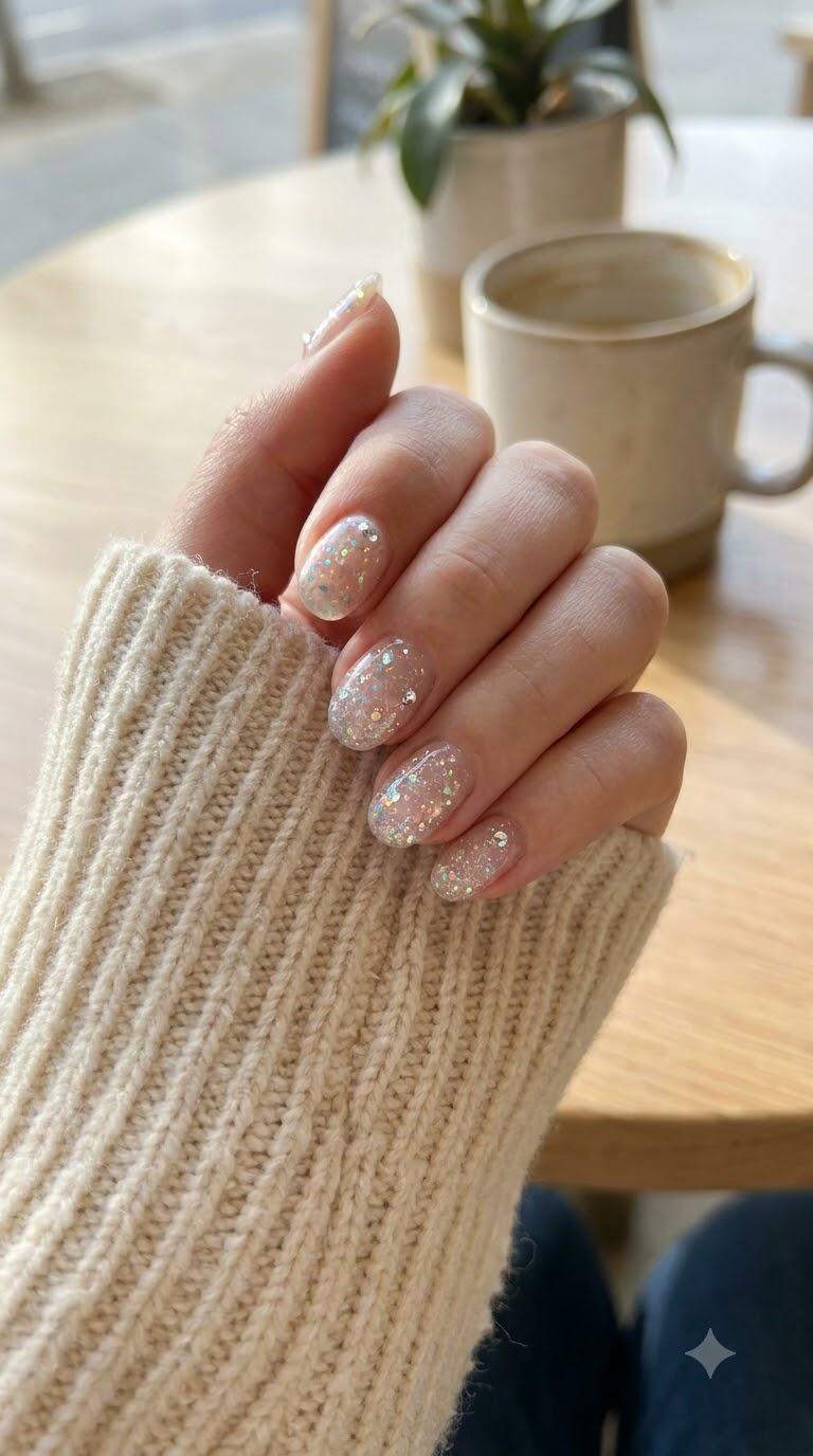 Crystal Gel Nails