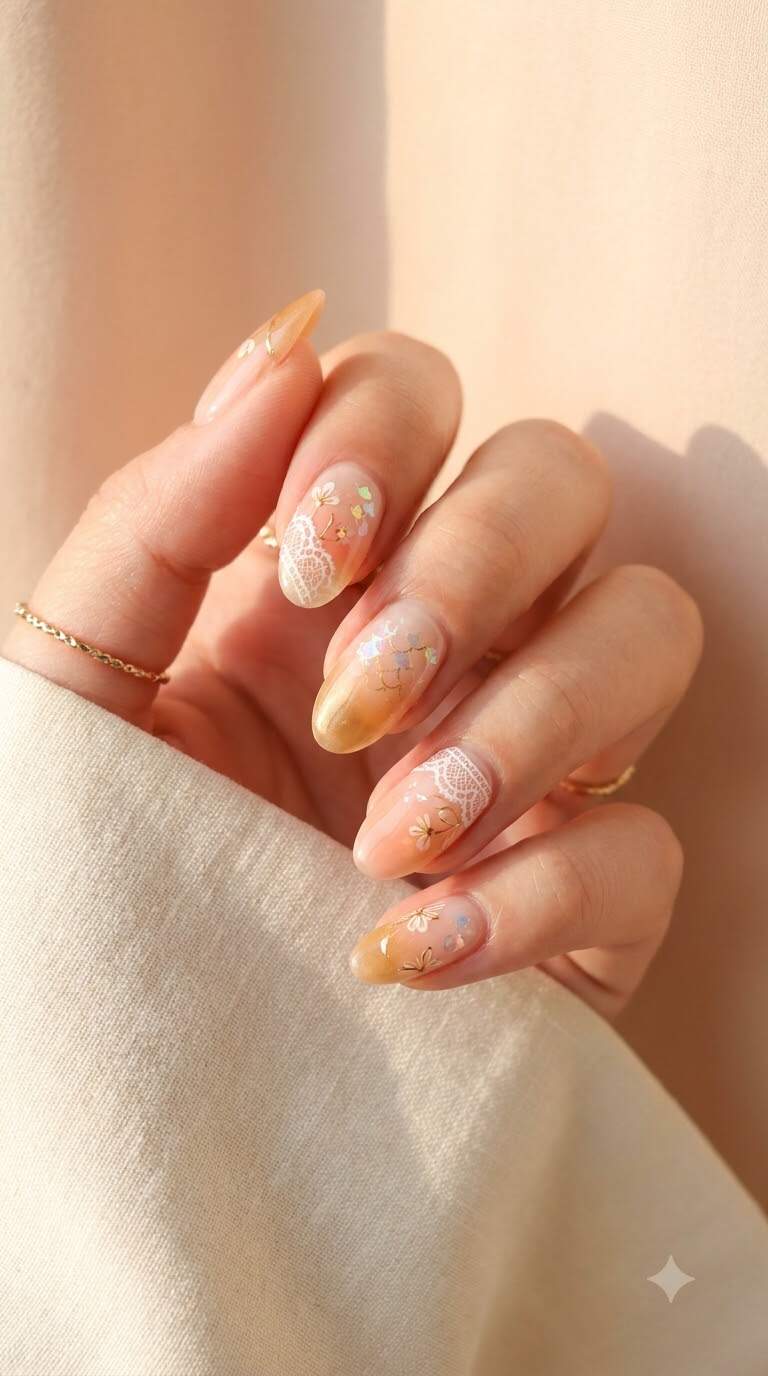 Delicate Lace Embellishments