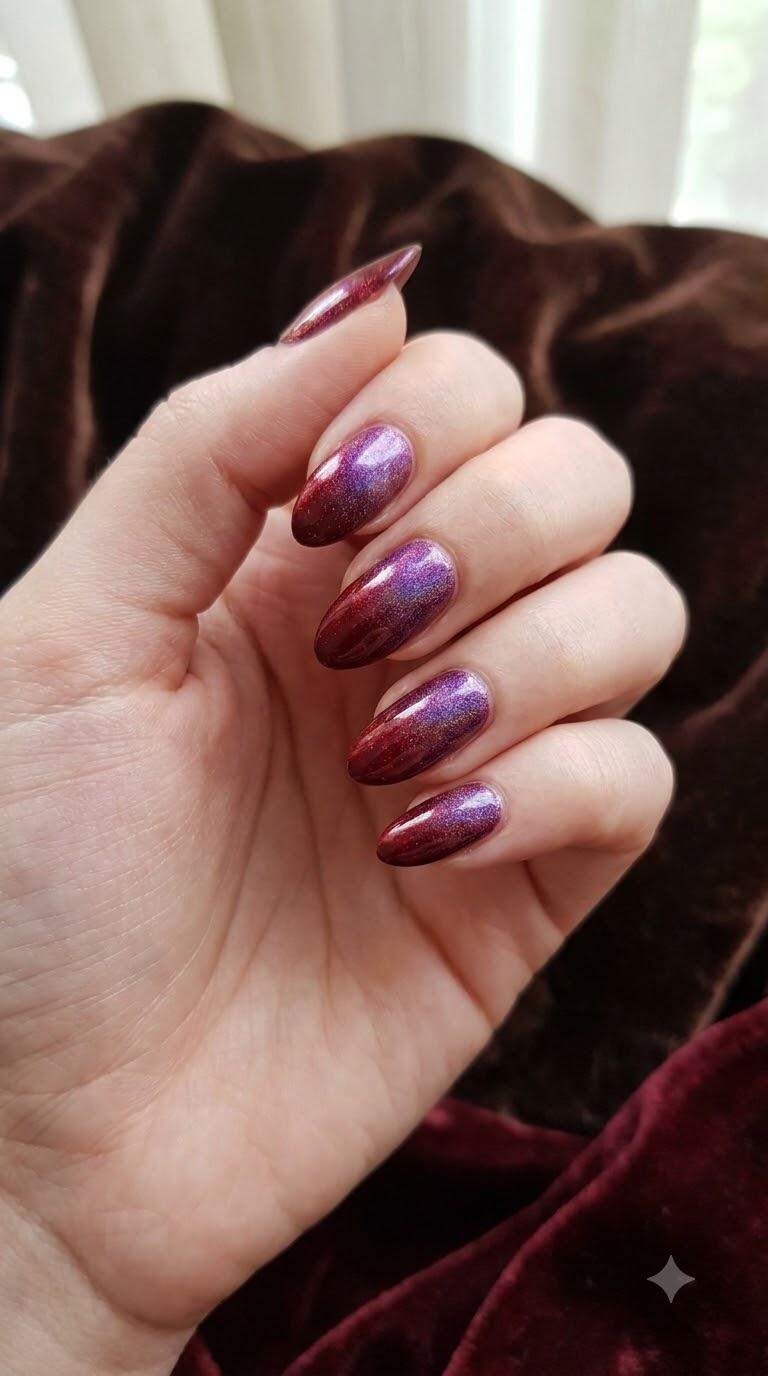 Holographic Maroon Gradient
