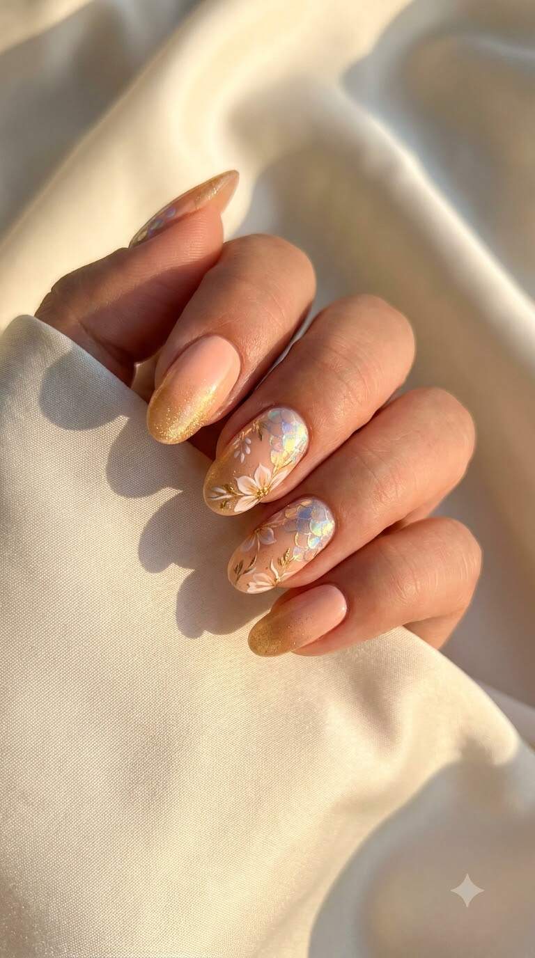 Iridescent Holographic Finish