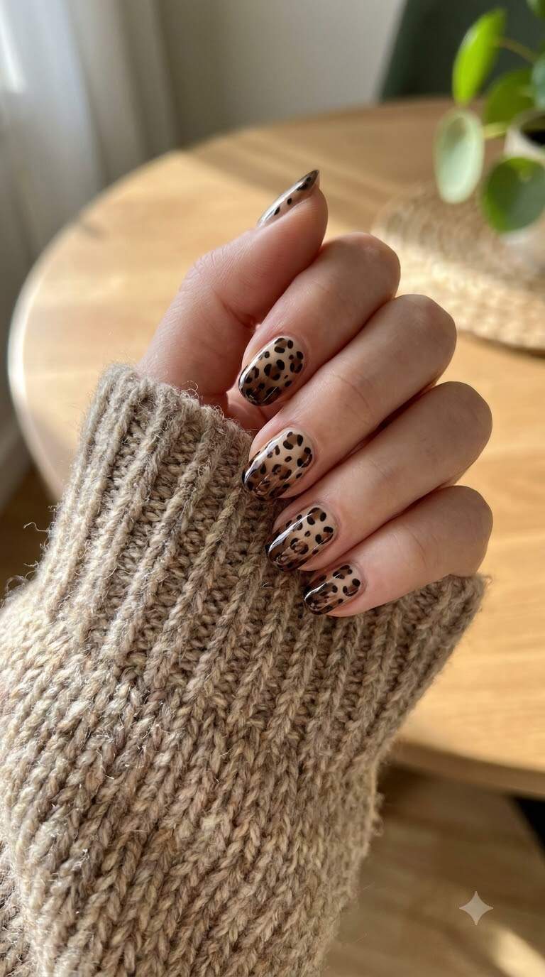 Leopard Spot Ombre