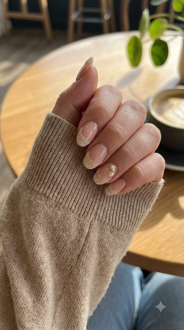 Sandy Beach Textured Nail Tips