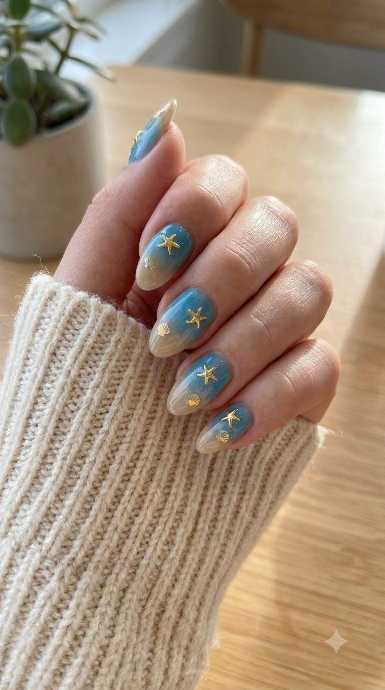 Starfish Nail Art Decor