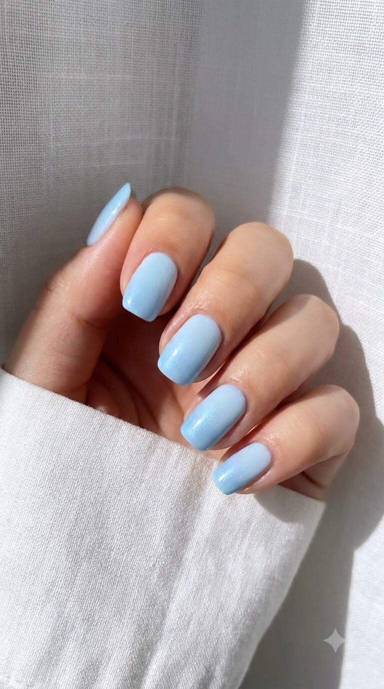 Stunning Light Blue Ombre Gradient