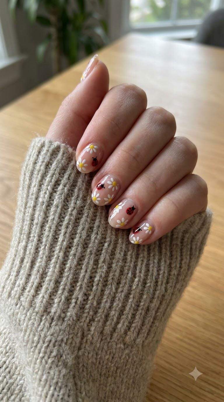 Tiny Daisies and Ladybugs Designs