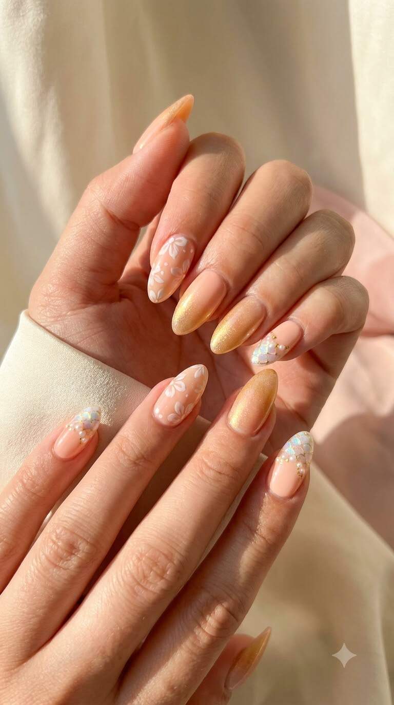 Tiny Pearl Beading